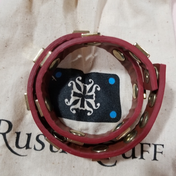 Rustic Cuff Wrap Around Bracelet - Picture 4 of 6